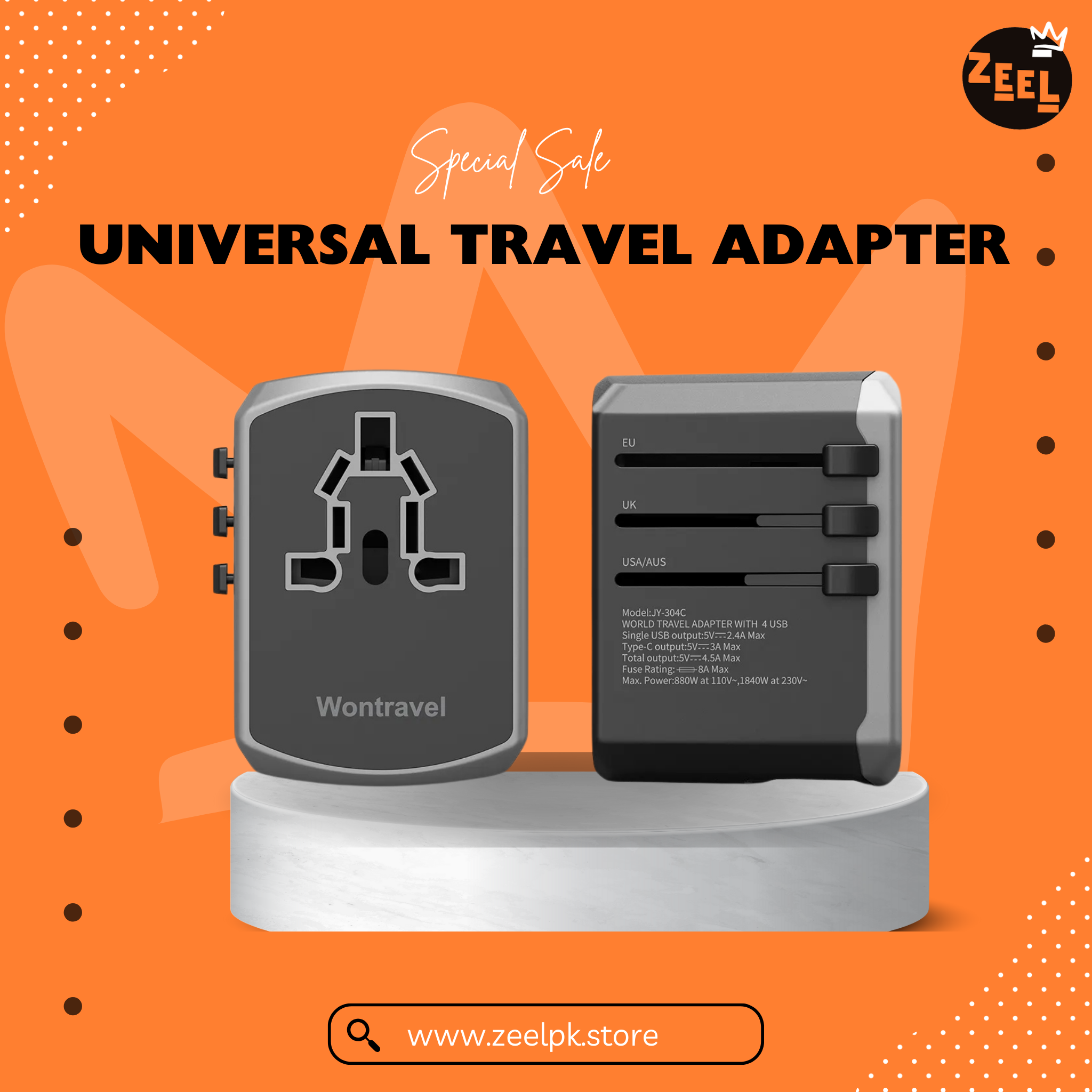 Universal Travel Adapter