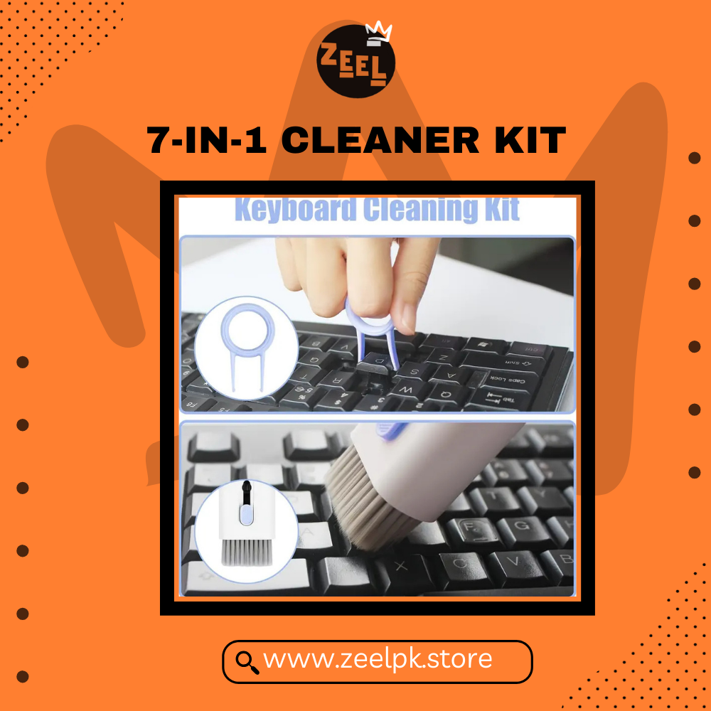 7 In 1 Kit Scalable Keyboard Cleaner Brush