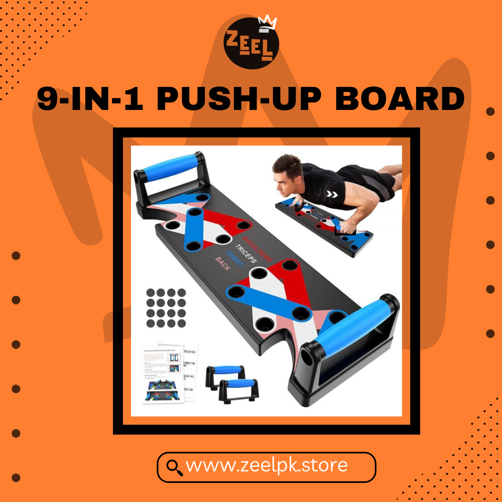 9 in 1 Foldable Push Up Board