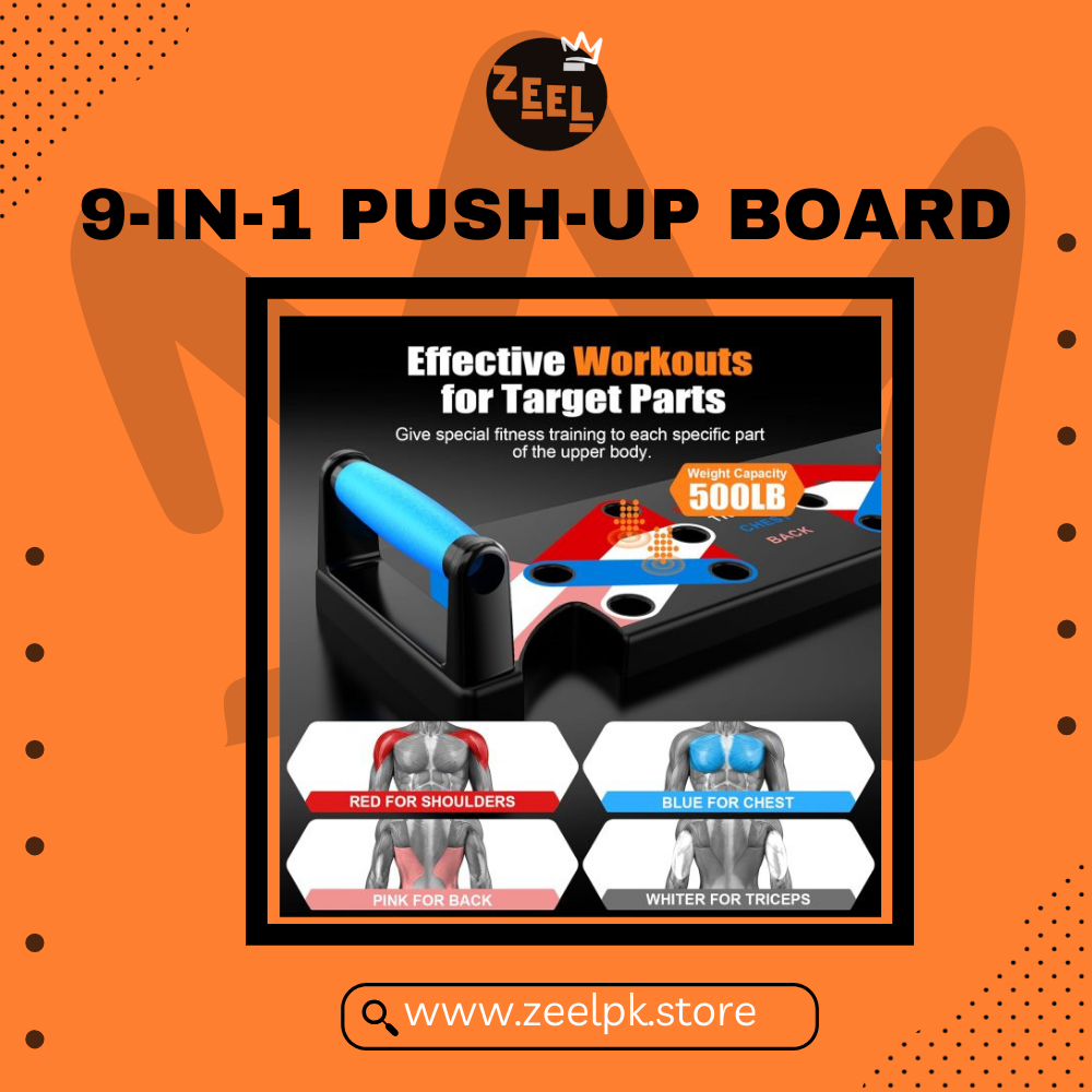 9 in 1 Foldable Push Up Board