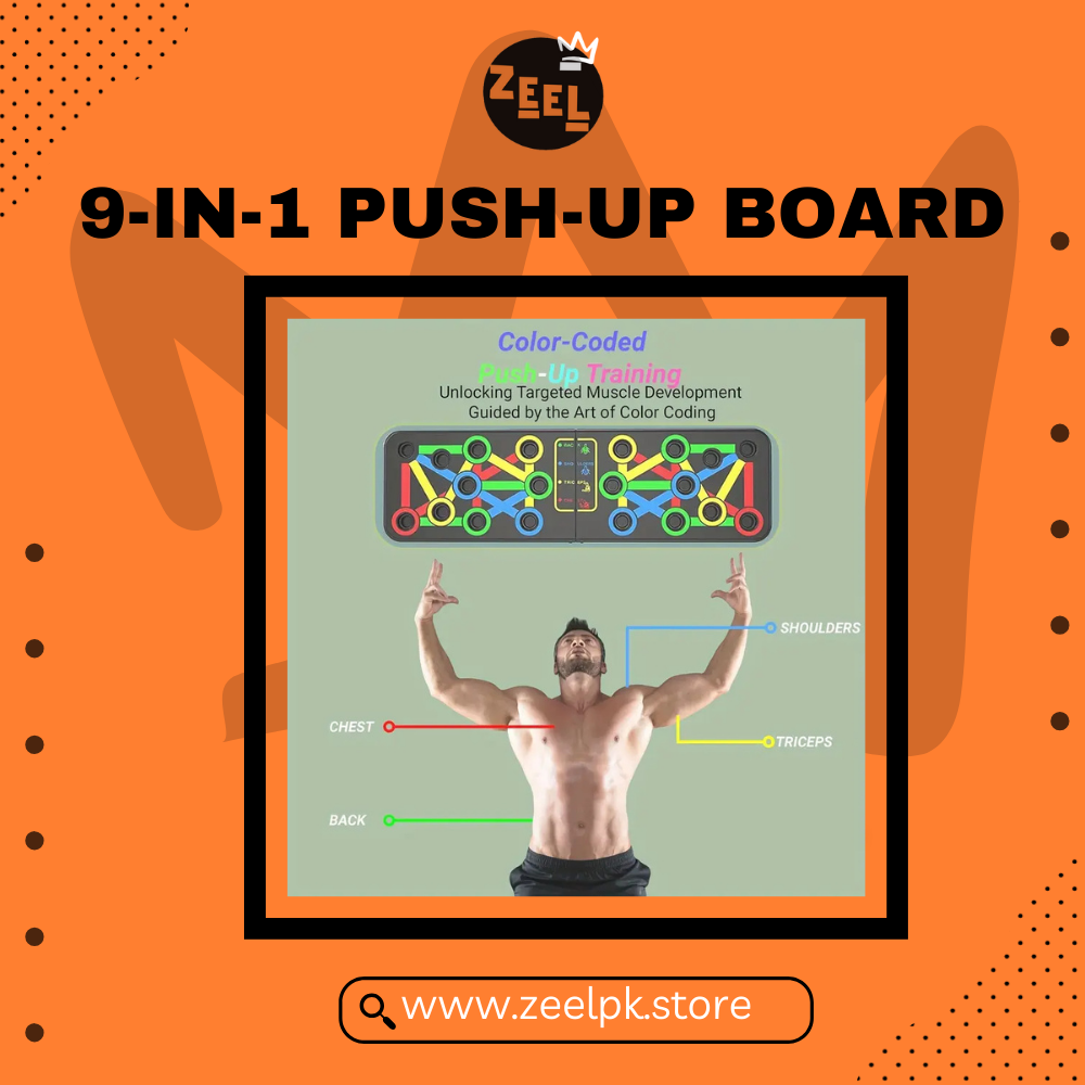 9 in 1 Foldable Push Up Board