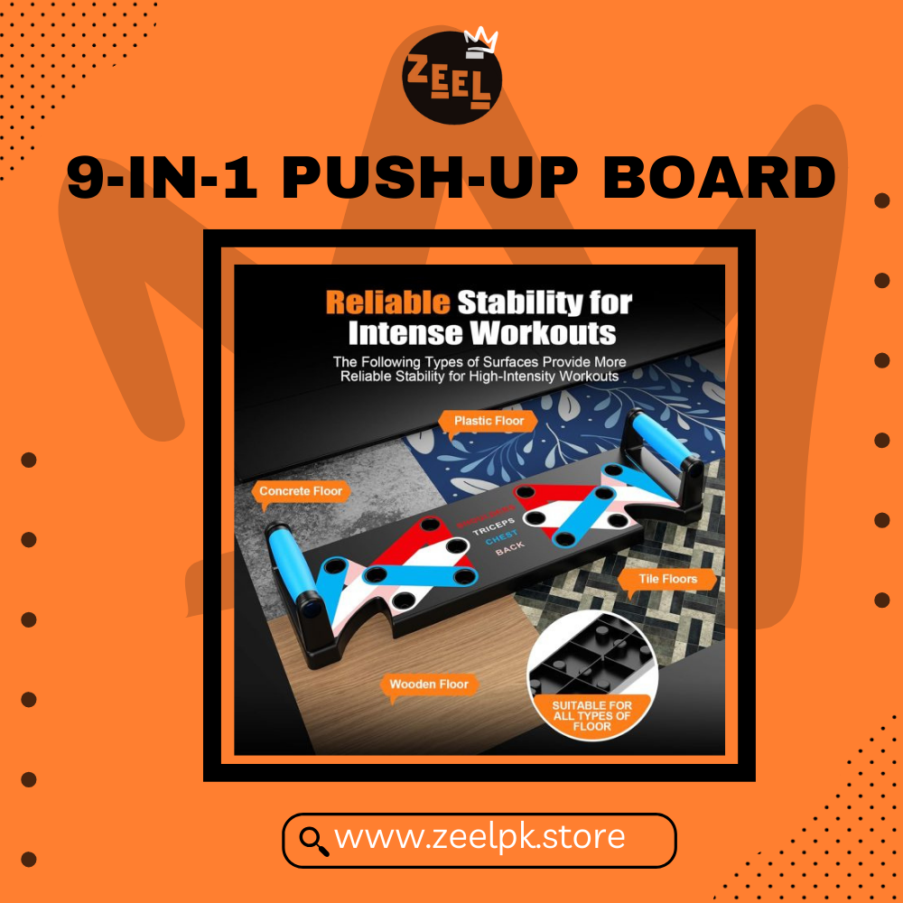 9 in 1 Foldable Push Up Board