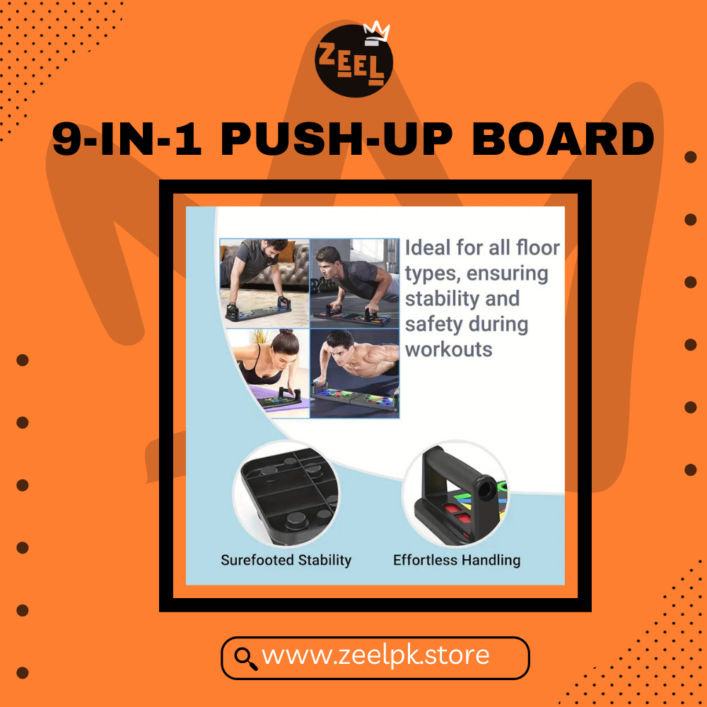 9 in 1 Foldable Push Up Board