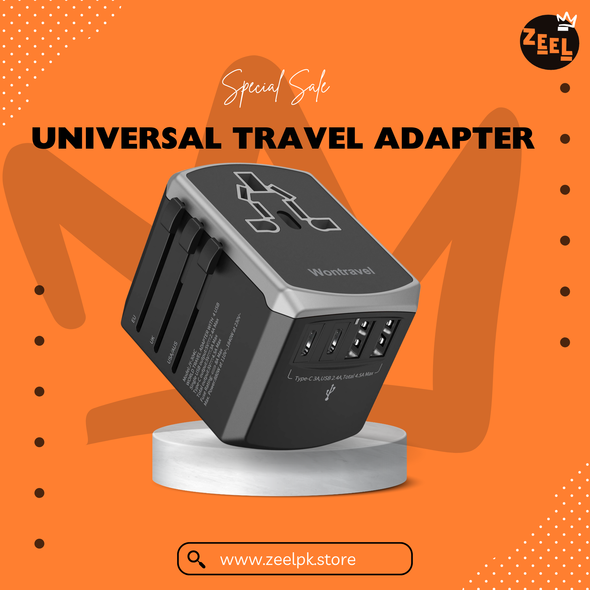 Universal Travel Adapter